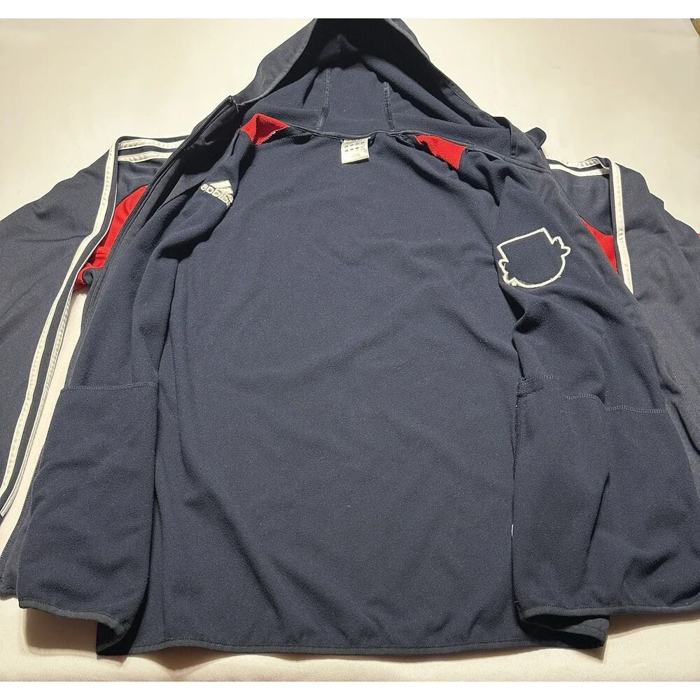 Red Bull New York Adidas Formotion Track Jacket Mens Size 2XL XXL Soccer *READ**